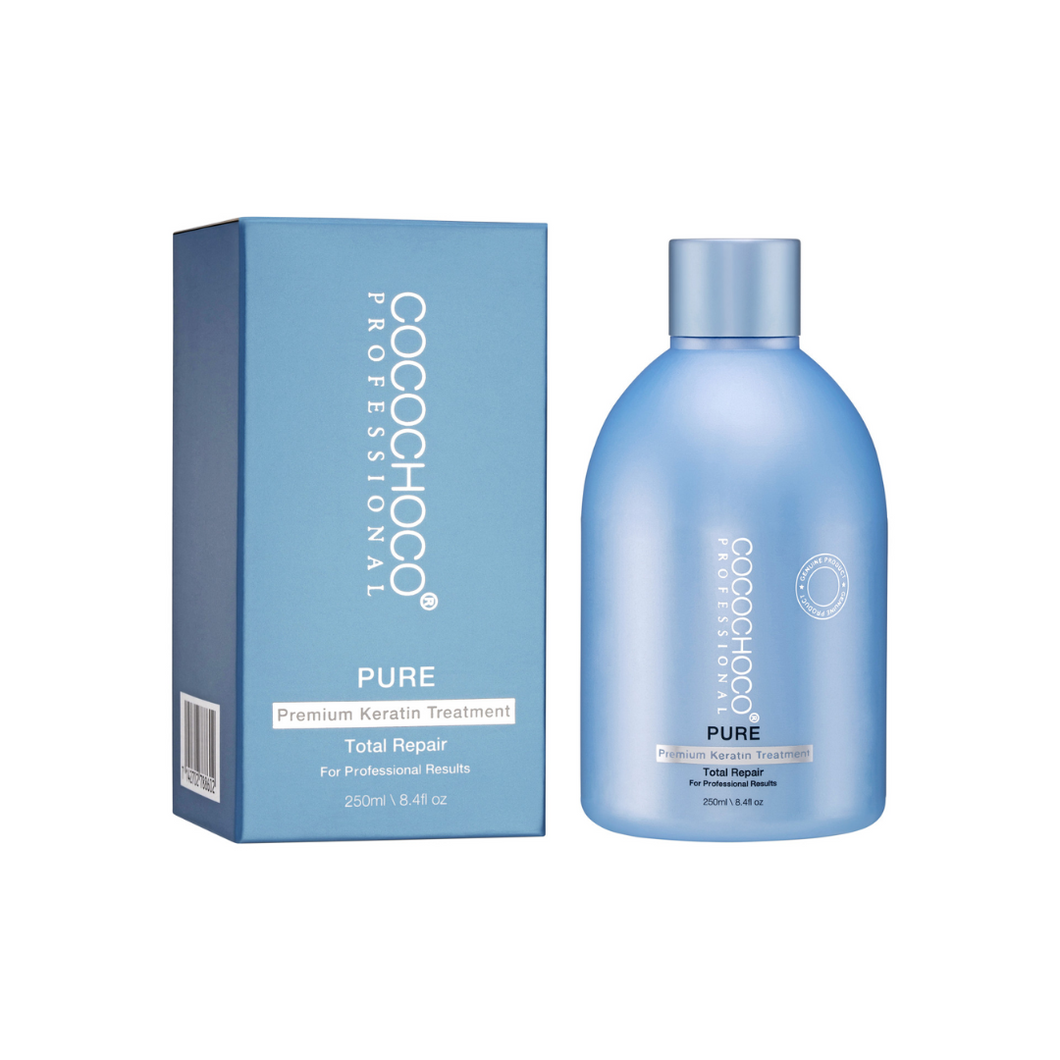 COCOCHOCO Professional keratin PURE za trajno ravnu i zdravu kosu 250 ml